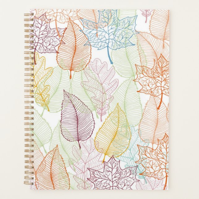 Agenda Patrón de otoño (Anverso)