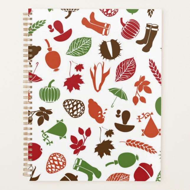 Agenda Patrón de otoño (Anverso)