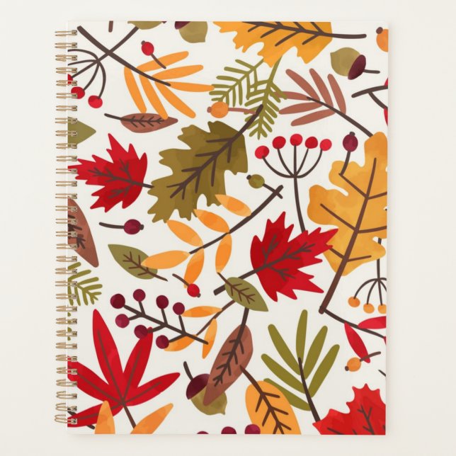 Agenda Patrón de otoño (Anverso)