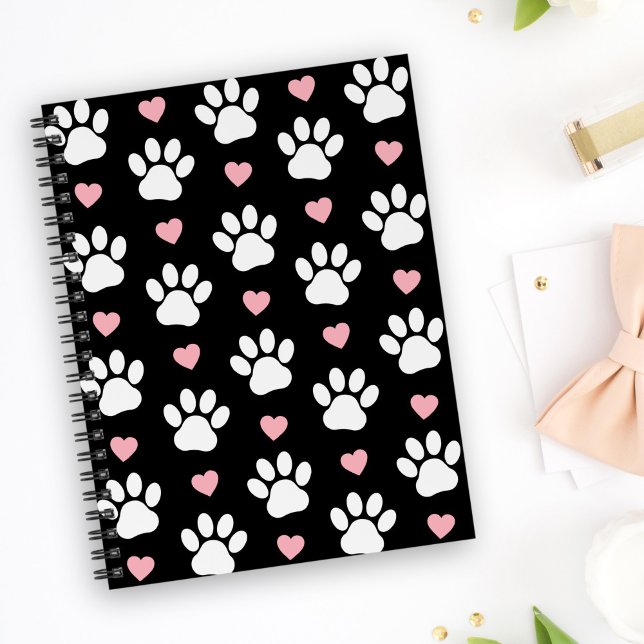 Agenda Patrón De Patas, Patas De Perro, Patas Blancas, Co (Subido por el creador)