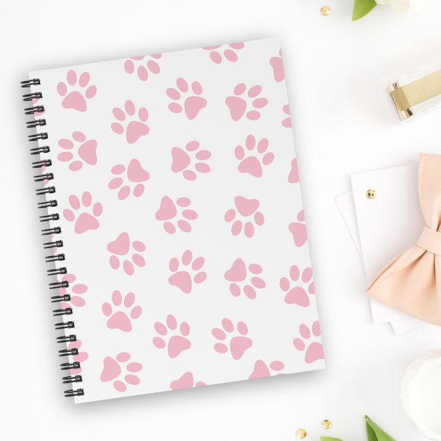 Agenda Patrón De Patas, Patas De Perro, Patas De Bebé Ros (Subido por el creador)