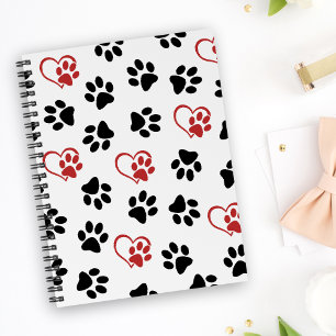 Agenda Patrón De Patas, Patas Negras, Manos Rojas, Corazo