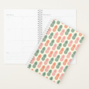 Agenda Patrón de piña de época