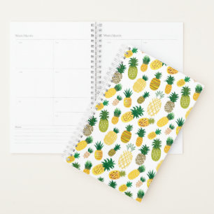 Agenda Patrón de piña de moda