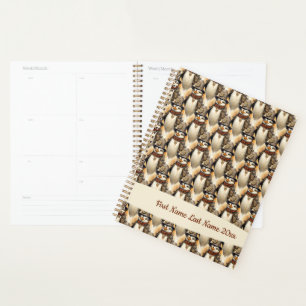 Agenda Patrón de pingüino de vapor 1