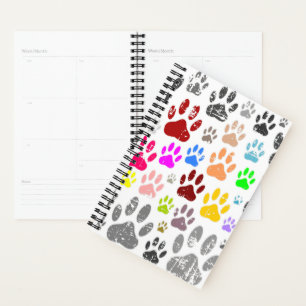 Agenda Patrón de puntas de perro