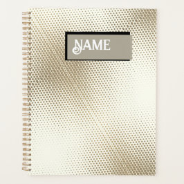 Agenda  Patrón de rayas punteadas 
