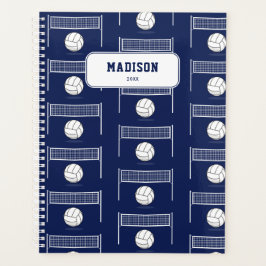 Agenda Patrón de red y bolas de voleibol personalizadas