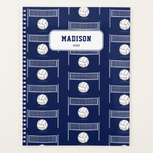 Agenda Patrón de red y bolas de voleibol personalizadas