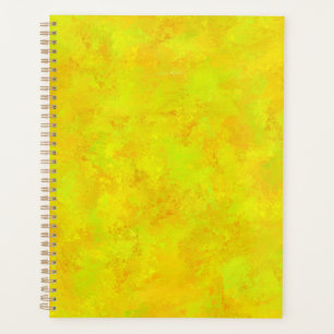 Agenda Patrón de resumen verde del Naranja amarillo