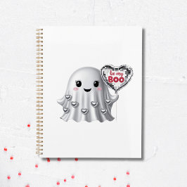 Agenda Patrón de San Valentín romántico fantasma