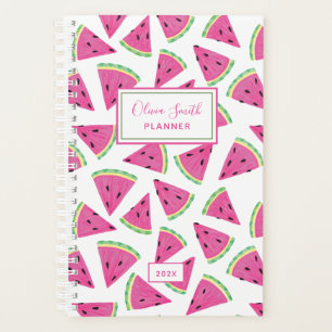 Agenda Patrón de sandía personalizado