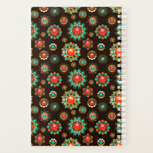 Agenda Patrón de Seamless Brooches Étnicos