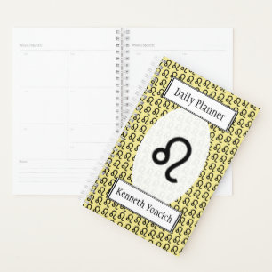 Agenda Patrón de símbolos Zodiac de Kenneth Yoncich