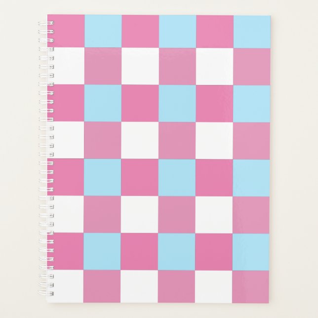 Agenda Patrón de tablero de damas  (Anverso)