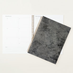 Agenda patrón de textura de cuero