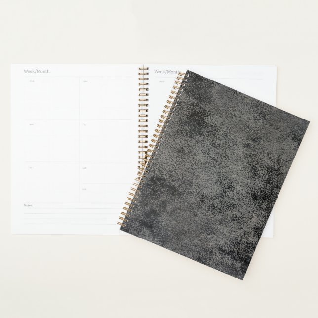 Agenda patrón de textura de cuero (Demostración)