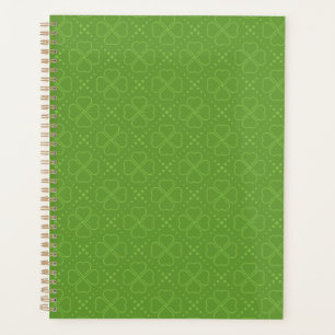 Agenda Patrón de trébol cardíaco