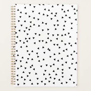 Agenda Patrón de triángulo de estilo escandinavo