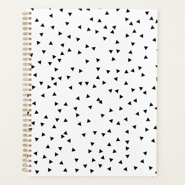 Agenda Patrón de triángulo de estilo escandinavo (Anverso)