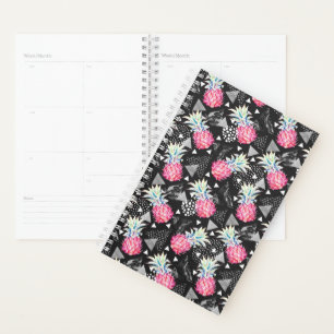 Agenda Patrón de triángulo de piña texturizado