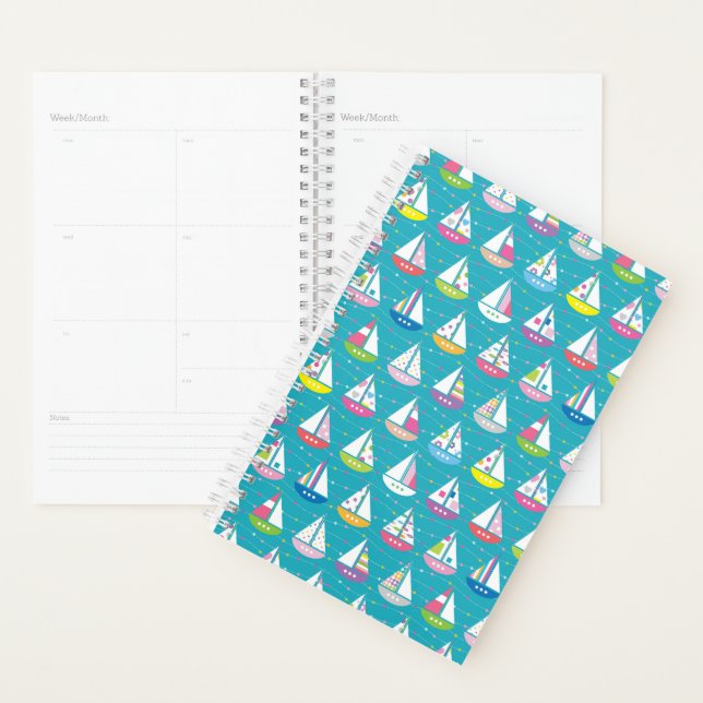 Agenda Patrón de velero Pastel (Demostración)