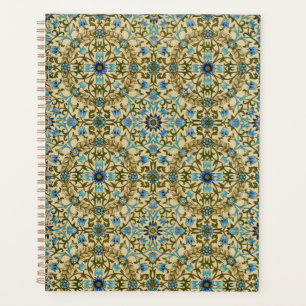 Agenda Patrón de Vino y Flor William Morris - Antiguo 187
