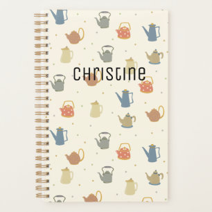 Agenda Patrón de vintage de cocina de personalizable