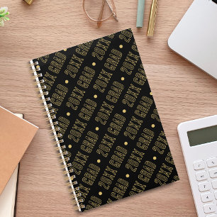 Agenda Patrón del año de graduación de la escuela de oro