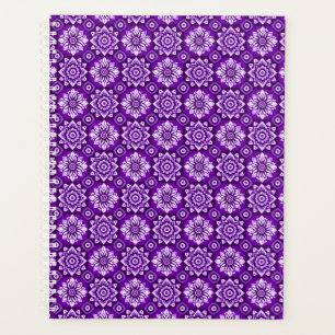 Agenda Patrón elegante de Mandala floral