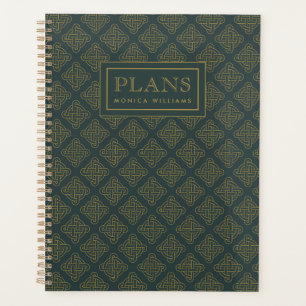 Agenda Patrón elegante de nudos celtas