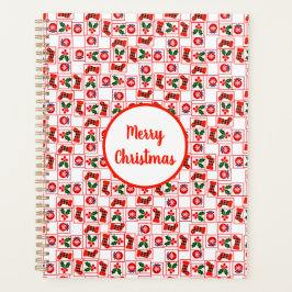 Agenda Patrón festivo de Navidad