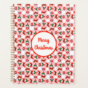 Agenda Patrón festivo de Navidad