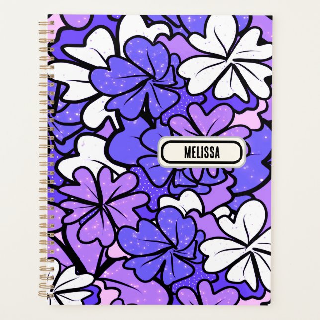 Agenda Patrón floral (Anverso)
