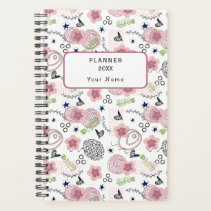 Agenda Patrón floral de corte
