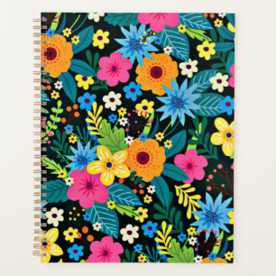Agenda Patrón floral de vibrante Ditsy-43785
