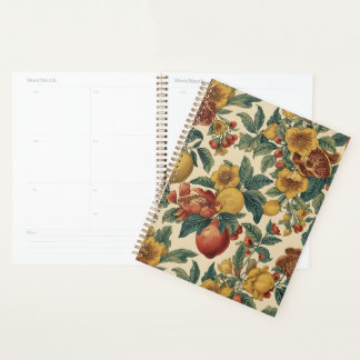 Agenda Patrón floral de William Morris Fruit Pomegranate