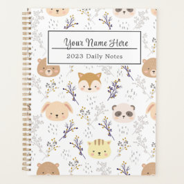 Agenda Patrón floral, un ramo de flores coloridas