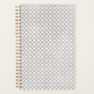 Agenda Patrón geométrico islámico beige