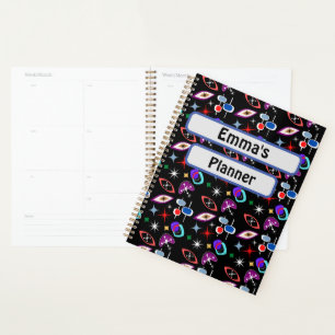 Agenda Patrón geométrico personalizado