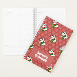 Agenda Patrón japonés Maneki Neko