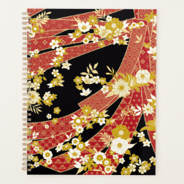 Agenda Patrón Kimono de mezcla floral