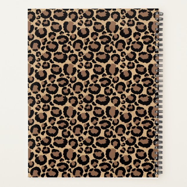 Agenda Patrón leopardo (Reverso)