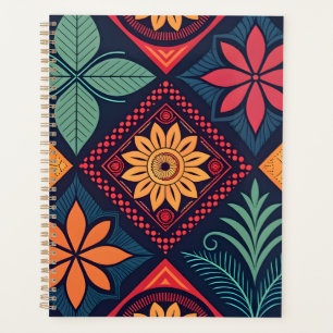 Agenda Patrón mágico de las flores