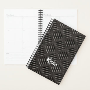 Agenda Patrón metalizado cratado