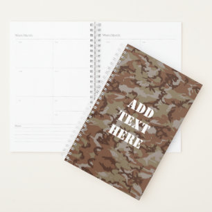 Agenda Patrón militar del desierto de Woodland Camoufled