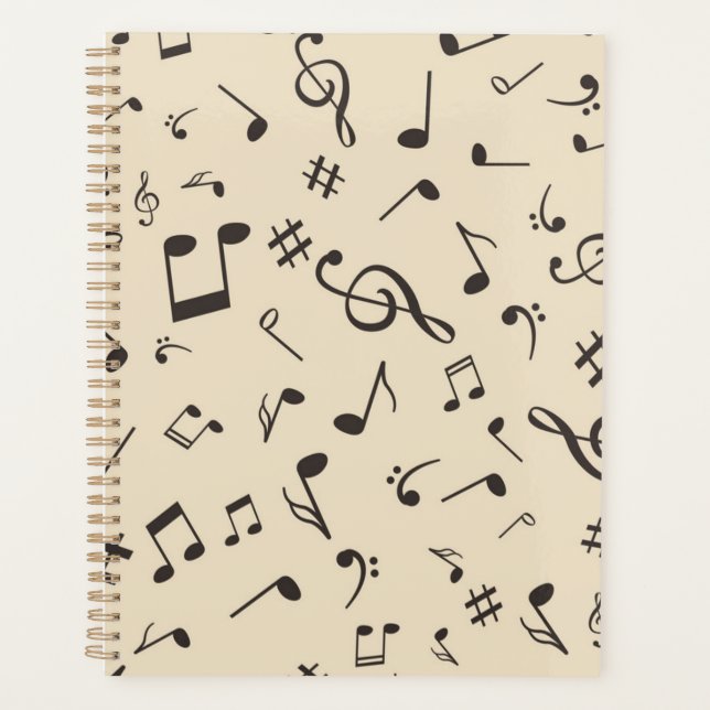 Agenda Patrón musical (Anverso)