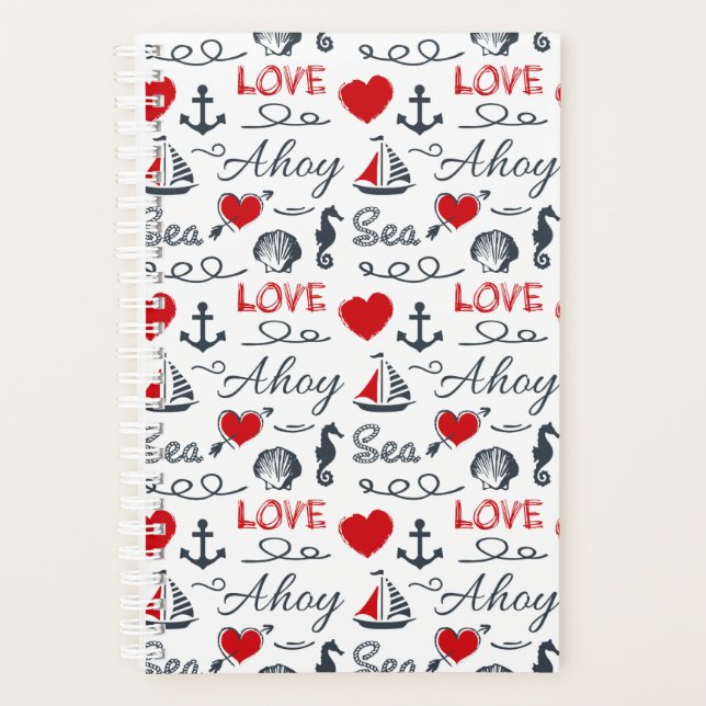 Agenda Patrón náutico sin mar (Anverso)