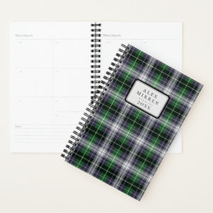 Agenda Patrón Naval y Tartán Verde