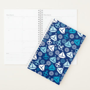 Agenda Patrón personalizado con veleros